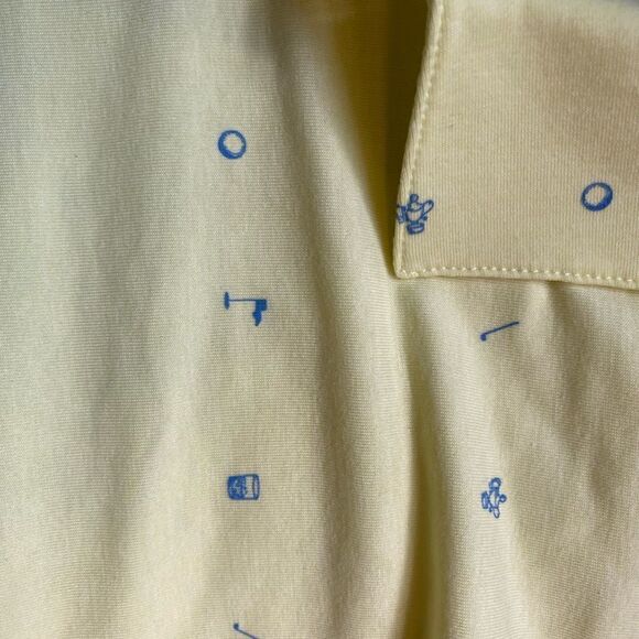 *NWT* Adidas Men’s Small Primegreen Allover Print Golf Shirt - Picture 3 of 6